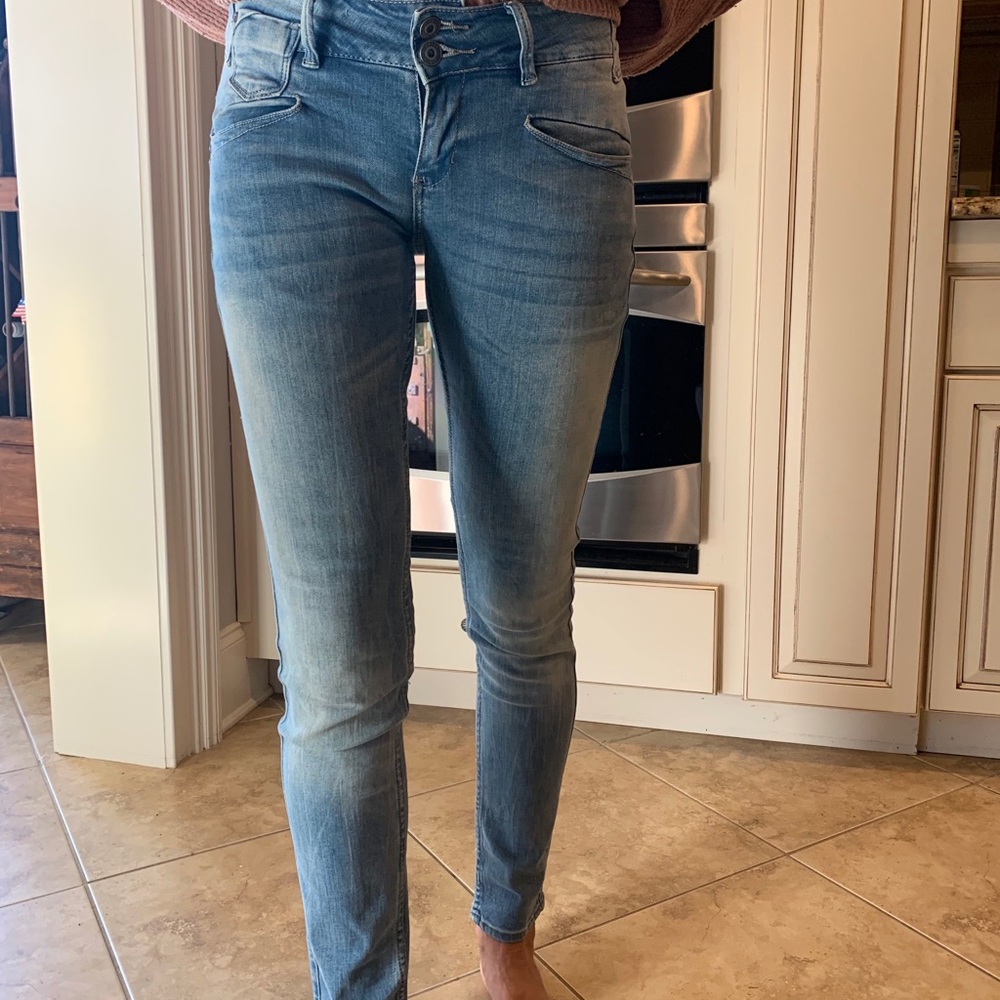 European skinny jeans